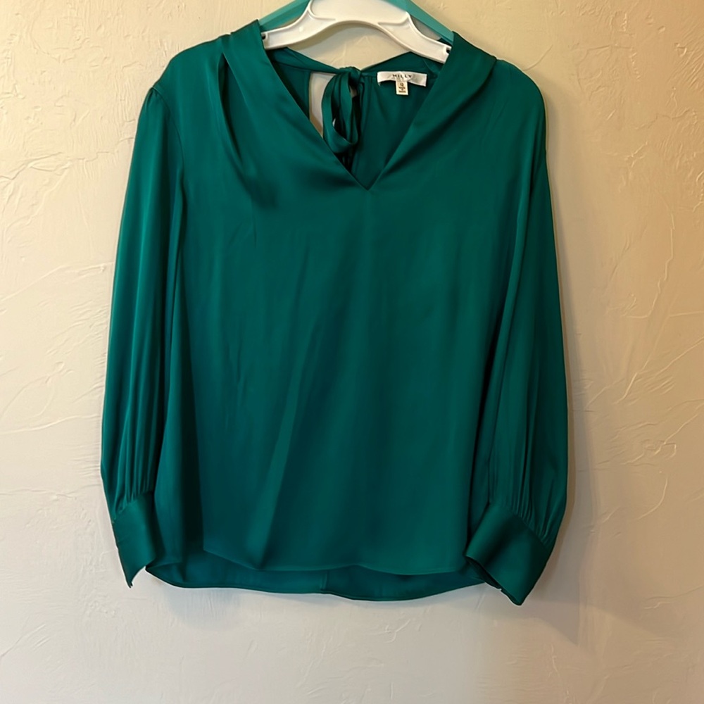 Green Milly blouse, size 12